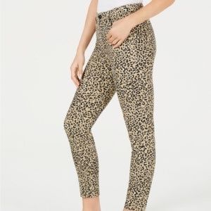 Rewash leopard print jeans